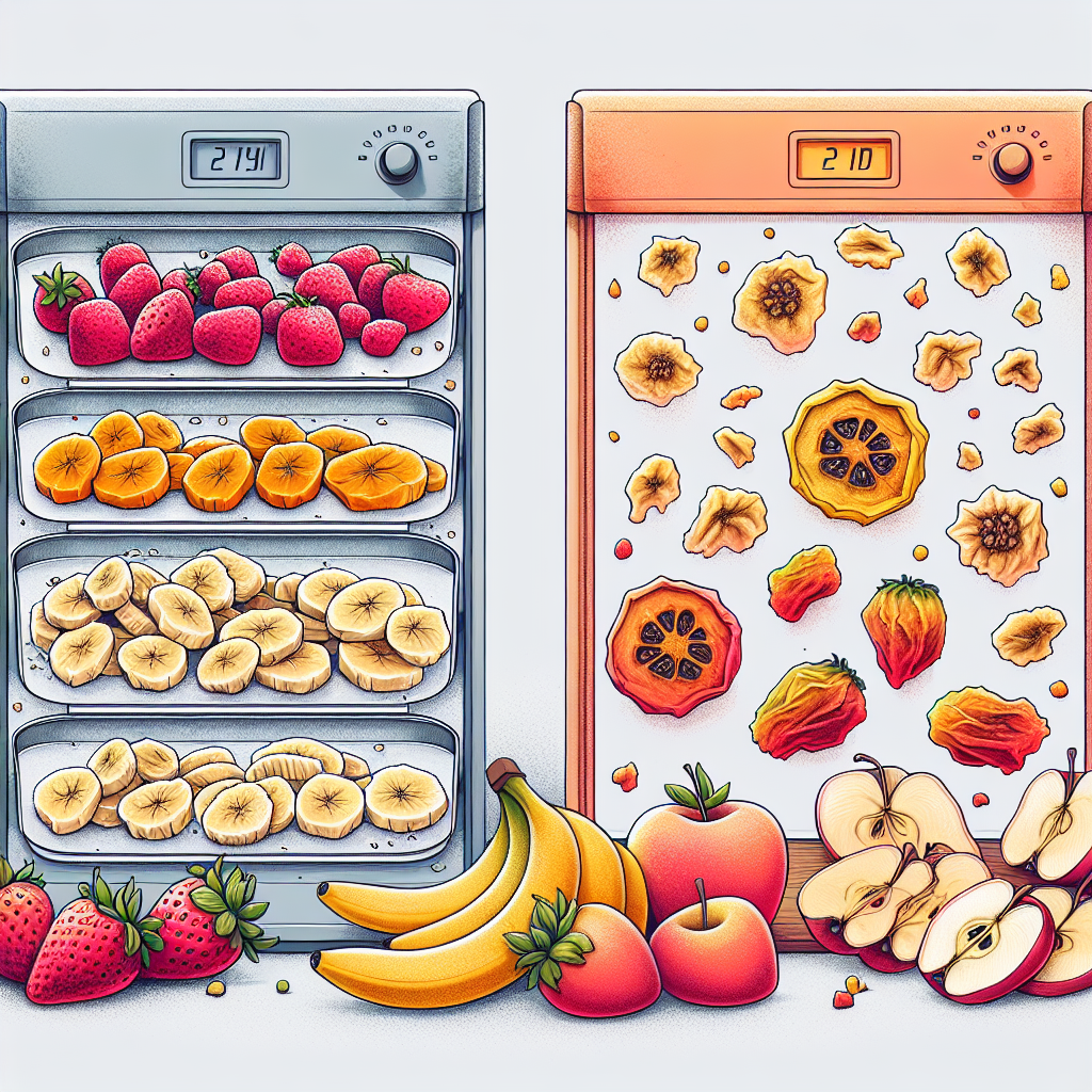 Freeze Drying Vs. Dehydrating: Which Is Better?